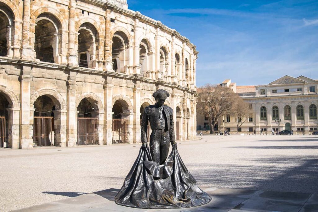 Weed in Nimes, France